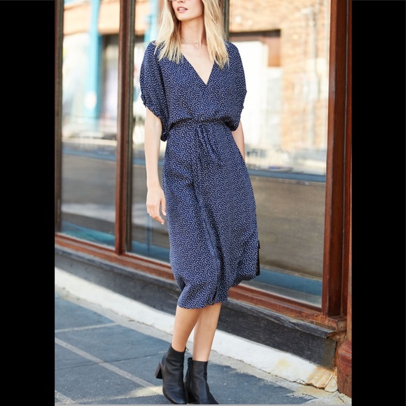 vince kimono wrap dress